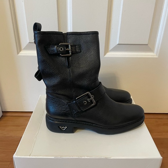 Emporio Armani Combat Boots